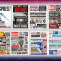Naslovne strane sutrašnjih novina: Prelistavanje štampe za petak, 19. decembar 2025. godine