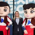 Milica sa Milicom i Rastkom! Ministarka Stamenkovski ovekovečila susret sa maskotama Ekspa 2027 (foto)
