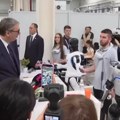 Vučić u kompaniji Mint u Đasingu, sastanak sa investitorima koji su zainteresovani za ulaganje u Srbiju