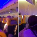 Putnici stavili maske, vazduh struji kroz kabinu: Objavljen novi snimak drame sa Srbinom u avionu