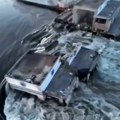 Snimci brane Kahovka nakon napada: Vodostaj porastao za 10 metara, ugroženo 80 naselja