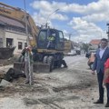 Veliko gradilište u ulici Dimitrija Tucovića u Pančevu Radi se i gasovodna mreža