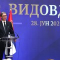 Uživo Vučić uručuje odlikovanja za Vidovdan Ceremonija započela himnom Republike Srbije