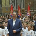 Vučić primio mlade sportiste iz 18 zemalja, učesnike kampa "Srbija te zove"