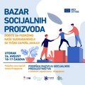 Bazar socijalnih proizvoda u utorak u Pešačkoj zoni u Kragujevcu