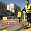 Jandeks Go organizovao obuke bezbedne vožnje trotineta u Nišu