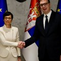 Vučić se sastao sa Martom Kos u Davosu
