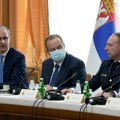 Dačić, Vasiljević i Macut razgovarali o bezbednosti u Palati Srbija