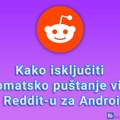 Kako isključiti automatsko puštanje videa u Reddit-u za Android