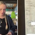 Konobarica dobila bakšiš od 850 evra, ali je morala da ispuni bizaran zahtev gosta: "Dođite ponovo"