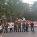 I bujanovački veterani uz studente na protestu u Nišu
