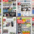 Naslovne strane sutrašnjih novina: Prelistavanje štampe za nedelju, 31. avgust 2026. godine