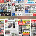Naslovne strane današnjih novina: Prelistavanje štampe za nedelju, 31. avgust 2026. godine