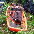 Žena pala niz liticu visoku 50 metara Prve slike spasavanja žene kod Mionice