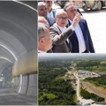 (Foto) premijer Vučević obišao radove na izgradnji tunela Iriški venac: Ova saobraćajnica olakšaće život građanima…