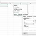 Dinamičke liste za izbor u Excel tabelama