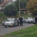 Ланчани судар у Жаркову: Ствара се гужва, нема повређених (фото)