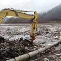 Dramatične slike iz Priboja, reka Lim prepuna smeća