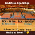 Dan za košarku: ŽKK „Srem“ protiv ŽKK „Sloga“ Požega