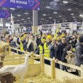 Haos u Parizu: Besni poljoprivrednici upali na Sajam, tražili Makrona (VIDEO)