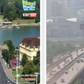 Ispraznio se Beograd: Brankov nestvarno prazan, a na Autokomandi i Plavom mostu standardna gužva! Lančani na Gazeli (foto)