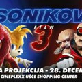 Sonikov Film 3 – Specijalno druženje u Cineplexx Ušće SC bioskopu