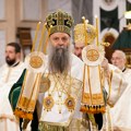 Patrijarh Porfirije služi liturgiju u Hramu Svetog Save