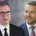 Vučić primio rođendansku čestitku od predsednika Slovačke Petera Pelegrinija