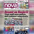 „Nova“ piše: Desant na Kosjerić, glasačima dele traktore i tehniku, obećavaju puteve