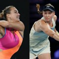 UŽIVO: Nervozna Sabalenka grešila, Ribakina kaznila za prvi set