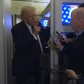Drama u Trampovom predsedničkom avionu! Opasno se naljutio na novinarku: "Psssst, tišina, vrlo ste naporna osoba", njeno…