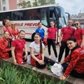 Rukometašice Pirota i navijači, otputovali zajedno u Aleksinac na derbi sa ekipom Sloge iz Petrovca na Mlavi