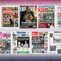Naslovne strane današnjih novina: Prelistavanje štampe za petak, 12. jun 2026. godine
