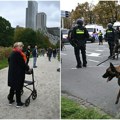 Protest krajnje desnice prerastao u nerede Demonstranti bacali baklje i pirotehniku na policiju, oni uzvratili vodenim topovima