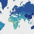 Mapa sveta prema prosečnom koeficijentu inteligencije: Na kom mestu se nalazi Srbija?
