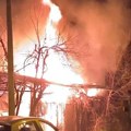 Požar u Novom Sadu Gori objekat kod Mašinske škole (video, foto)