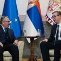 Vučić sa predsednicima FIVB i CEV: Nastavićemo da ulažemo u budućnost odbojke