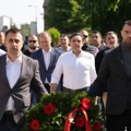 Pokret socijalista položio venac na grob Dimitrija Tucovića povodom 80 godina obeležavanja praznika rada