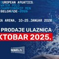 Počela prodaja ulaznica za EP u Beogradu: Podrška „delfinima“ u Beogradskoj areni