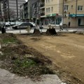 Zbog radova na drugoj deonici Vojvode Tankosića u Nišu stabla iščupana iz korena