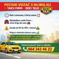 Postani vozač Dixi Taksija, zaradi i do 150.000 mesečno!