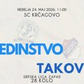 Jedinstvo u nedelju protiv Takova