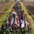 Tri kolone ka Beogradu na skup "Pobeda zove": Studenti i građani pešače iz više gradova Srbije, prva krenula iz Zaječara