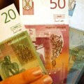 Prosječna neto plata u Srbiji 726,5 eura