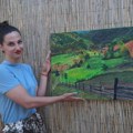 Četkicom stvara magiju i ljubav prema Srbiji pretvara u dela Milica je učiteljica ali i vrhunska slikarka