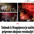 Kako su režimski mediji iskoristili snimke iz studentskog filma za diskreditaciju protesta