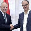 Мацут угостио белоруског министра: Србија дубоко посвећена развоју стабилних и партнерских односа