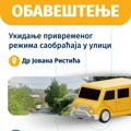 Ulica Dr Jovana Ristića ponovo prohodna za redovan režim saobraćaja
