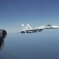 Pogledajte - kako je ruski Su-27 presreo F-16: Susret iznad Baltičkog mora postao deo takmičenja ruskih pilota (video)