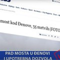 Lažomer: Opozicija traži odgovornost zbog pada nadstrešnice, a izvrću istinu o mostu u Đenovi VIDEO